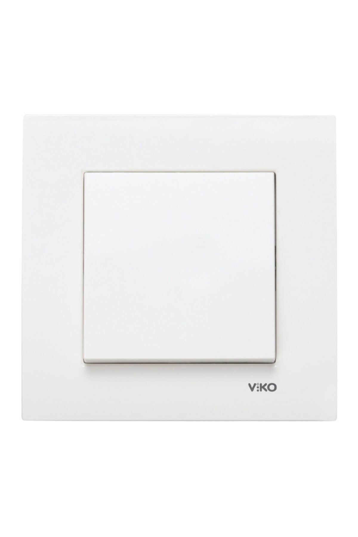 Karre Serisi Tekli Anahtar (çerçeveli Beyaz)