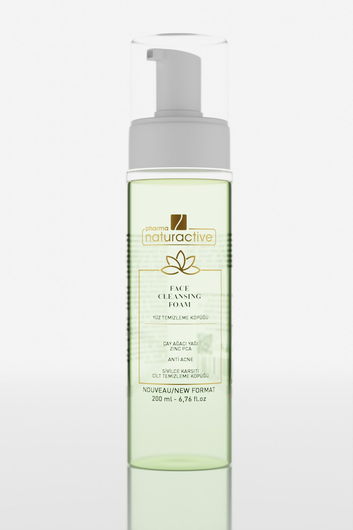 Pharmanaturactive Karşıtı Çay Ağacı Yağı & Zinc Pca Yüz Temizleme Köpüğü, 200Ml