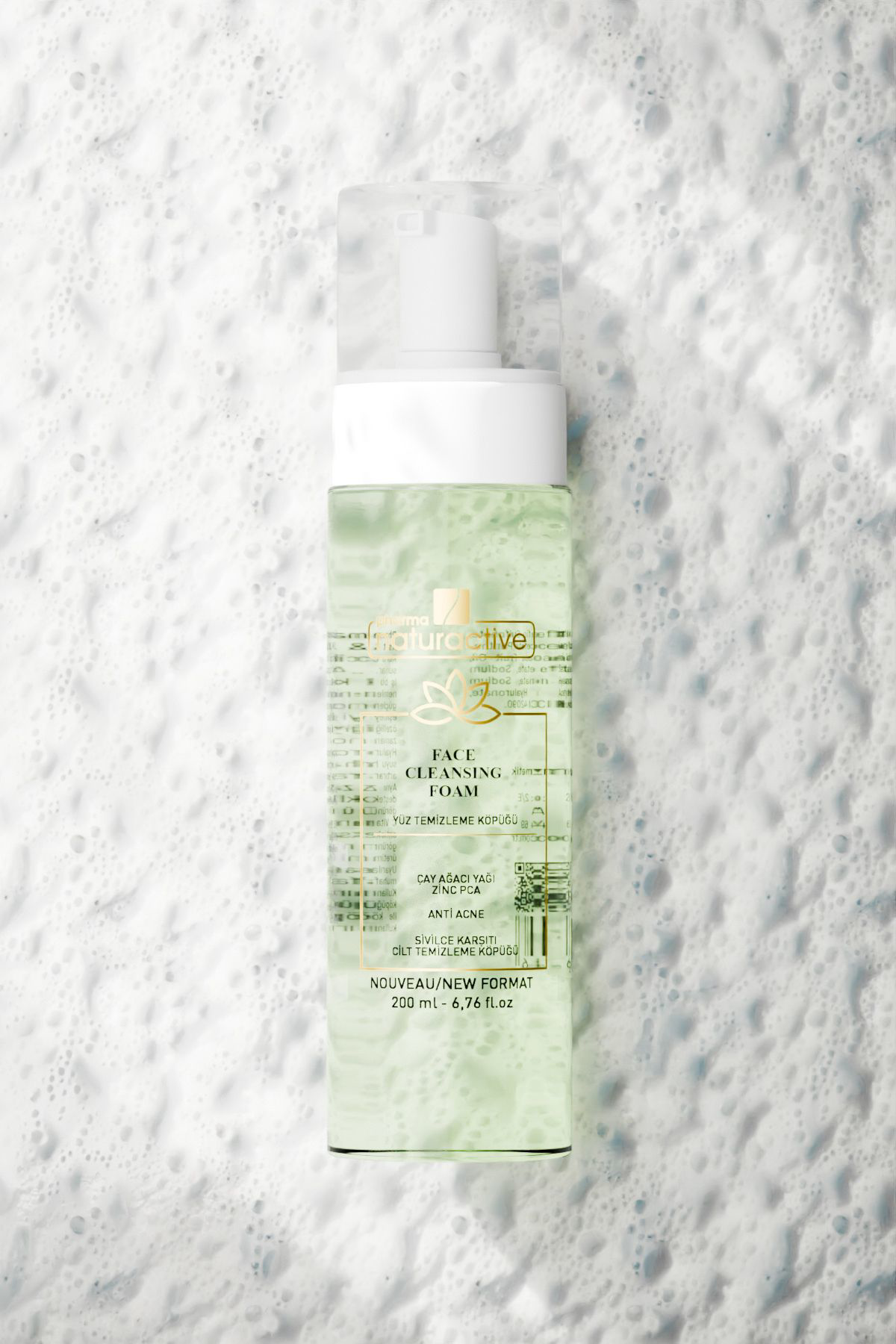 Pharmanaturactive Karşıtı Çay Ağacı Yağı & Zinc Pca Yüz Temizleme Köpüğü, 200Ml