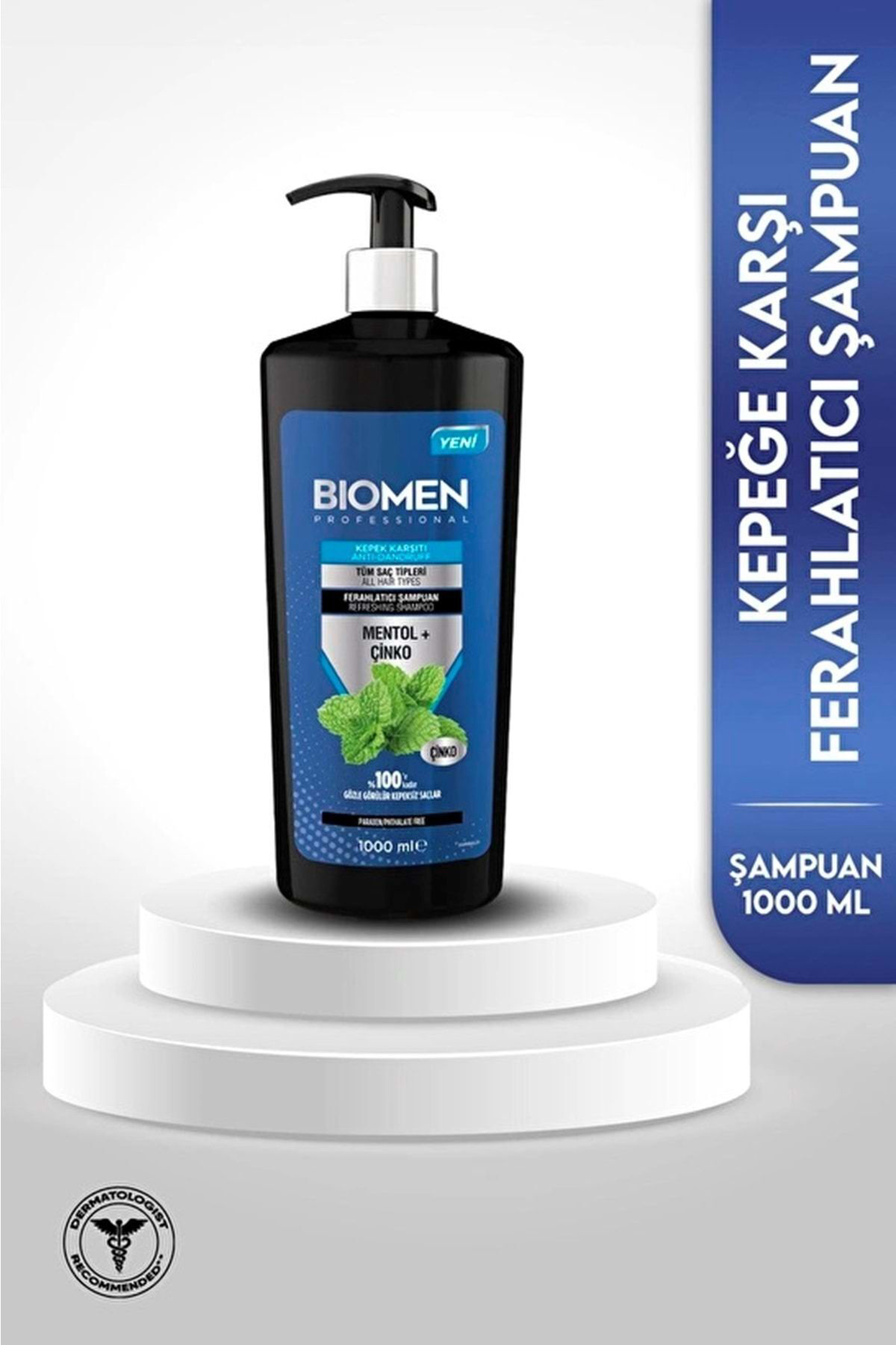 KARŞITI MENTOLLÜ ŞAMPUAN 1000ML