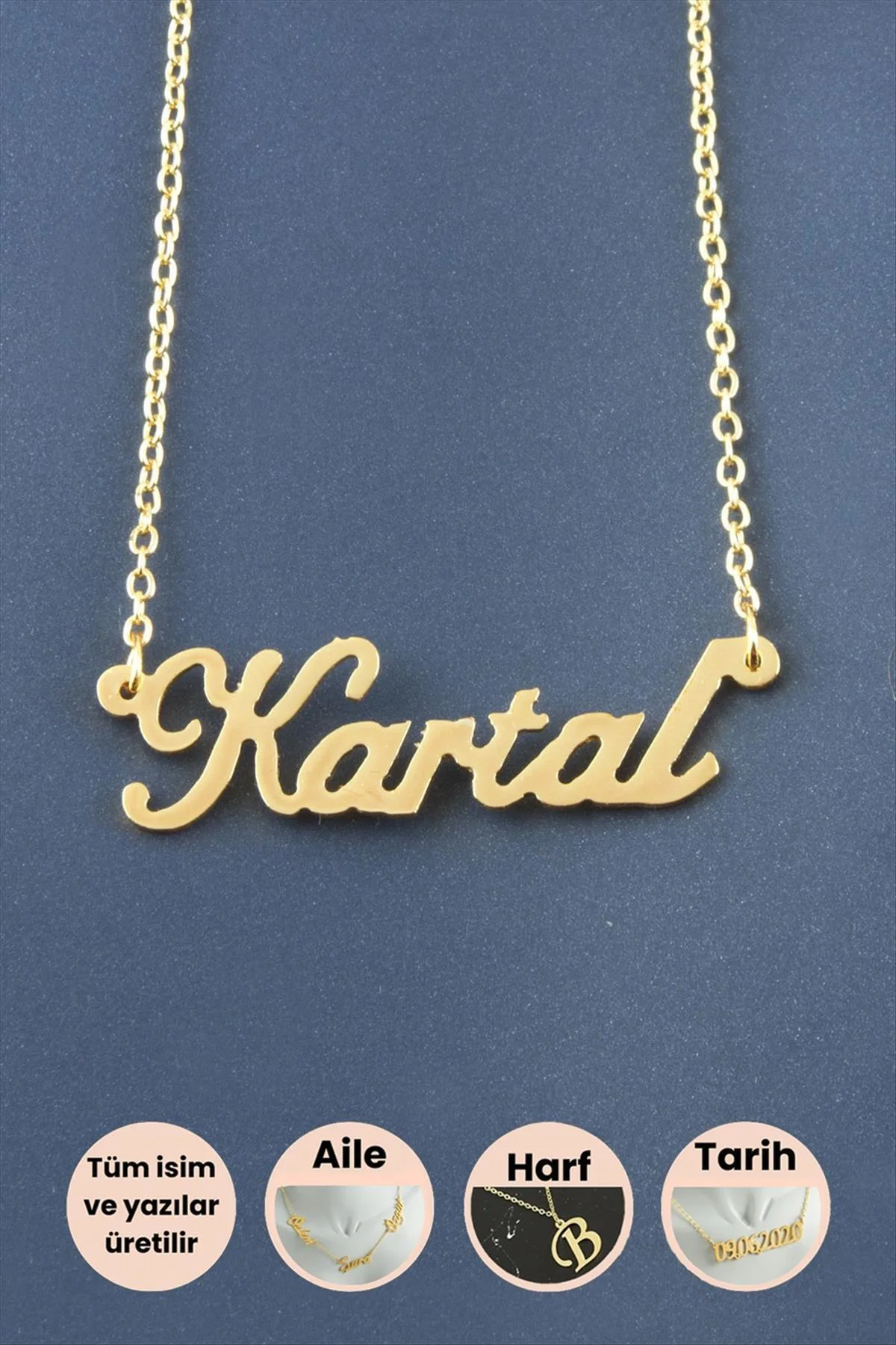 Kartal İsimli Kolye Kartal İsimli Kolye