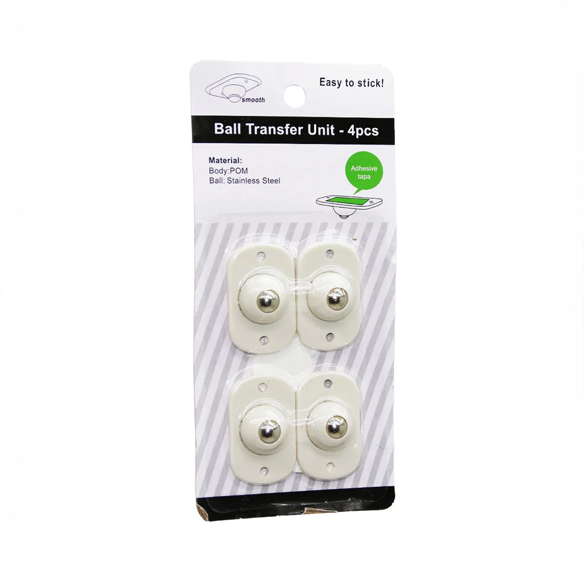 Kartelalı 4PCS Tek Bilya Tekerlekli Mobilya Eşya Taşıma Aparatı 360° 8KG Taşıma Kapasite Kartelalı 4PCS Tek Bilya Tekerlekli Mobilya Eşya Taşıma Aparatı 360° 8KG Taşıma Kapasite
