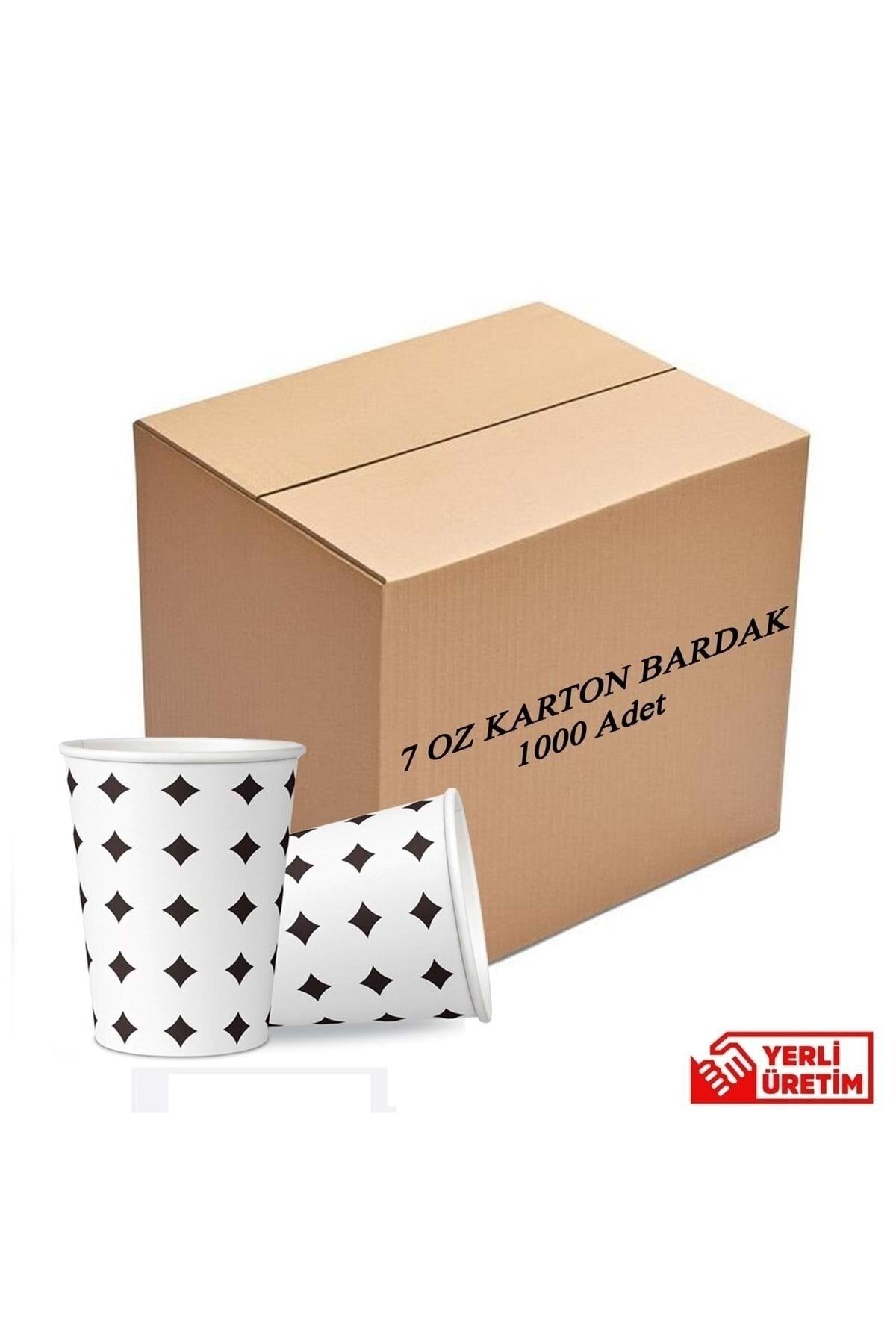 Dnl Karton Bardak 7 Oz 3000 Adet