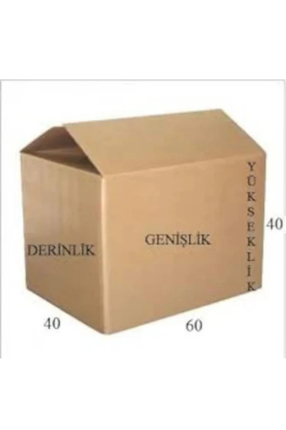 Karton Koli 40x60x40 cm 5 adet Karton Koli 40x60x40 cm 5 adet