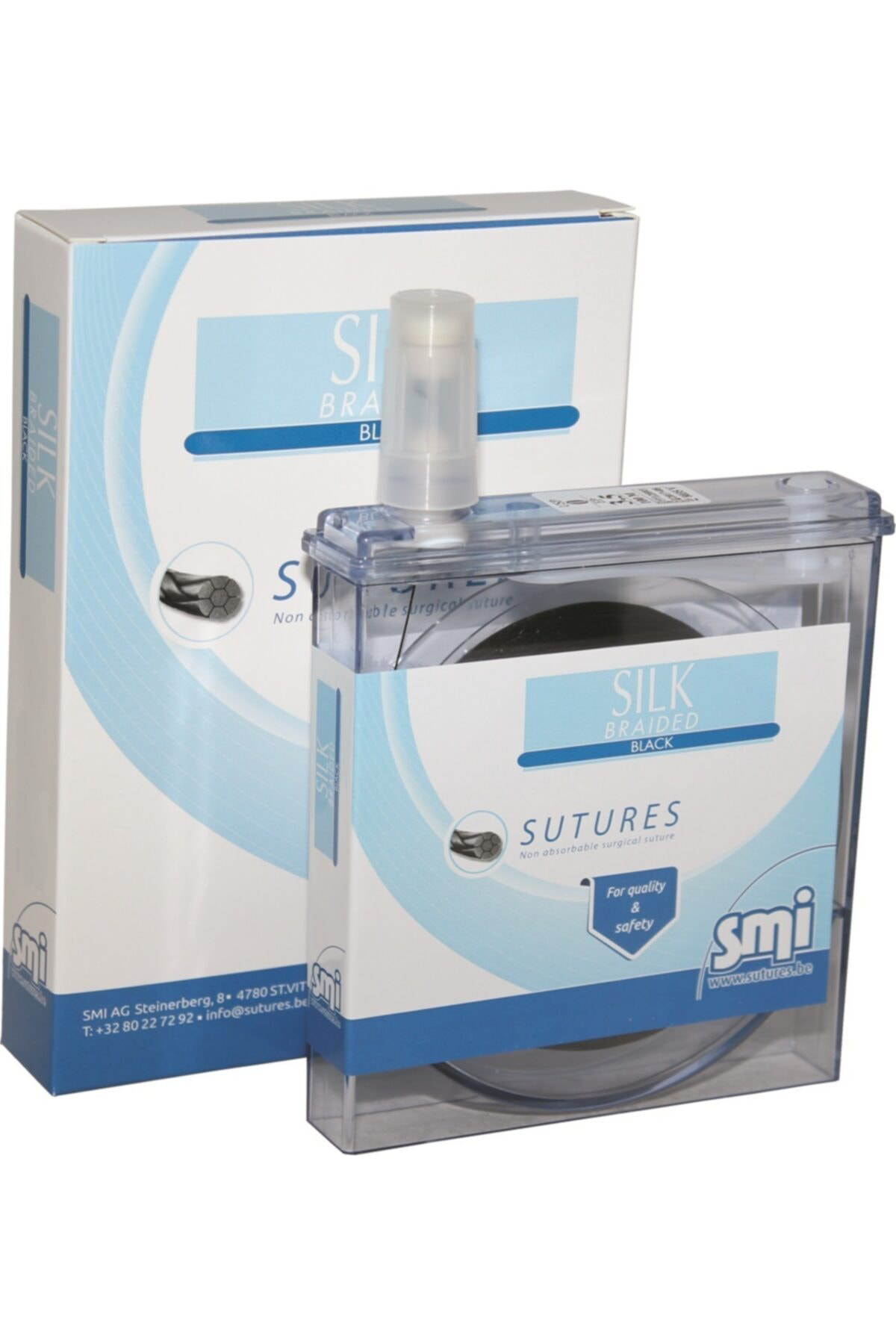 Smi Kartuş İpek Cerrahi İplik 80 M No: 3+4