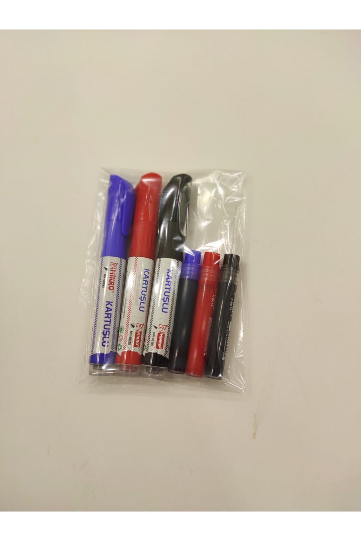 Kartuşlu Tahta Kalemi 3 Renk *kartuş Hediyeli*