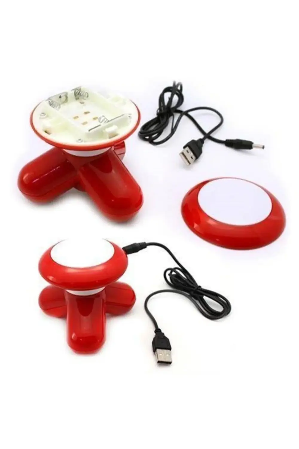 Kas Ağrısı Giderici Pilli Titreşimli Masaj Aleti Cihazı Usb Kablo