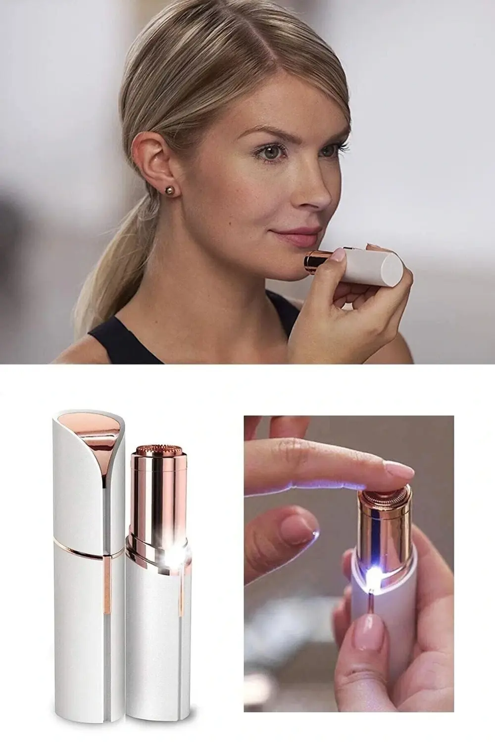 Kaş Bıyık Kaş Alma Epilasyon Aleti Yüz Epilatörü