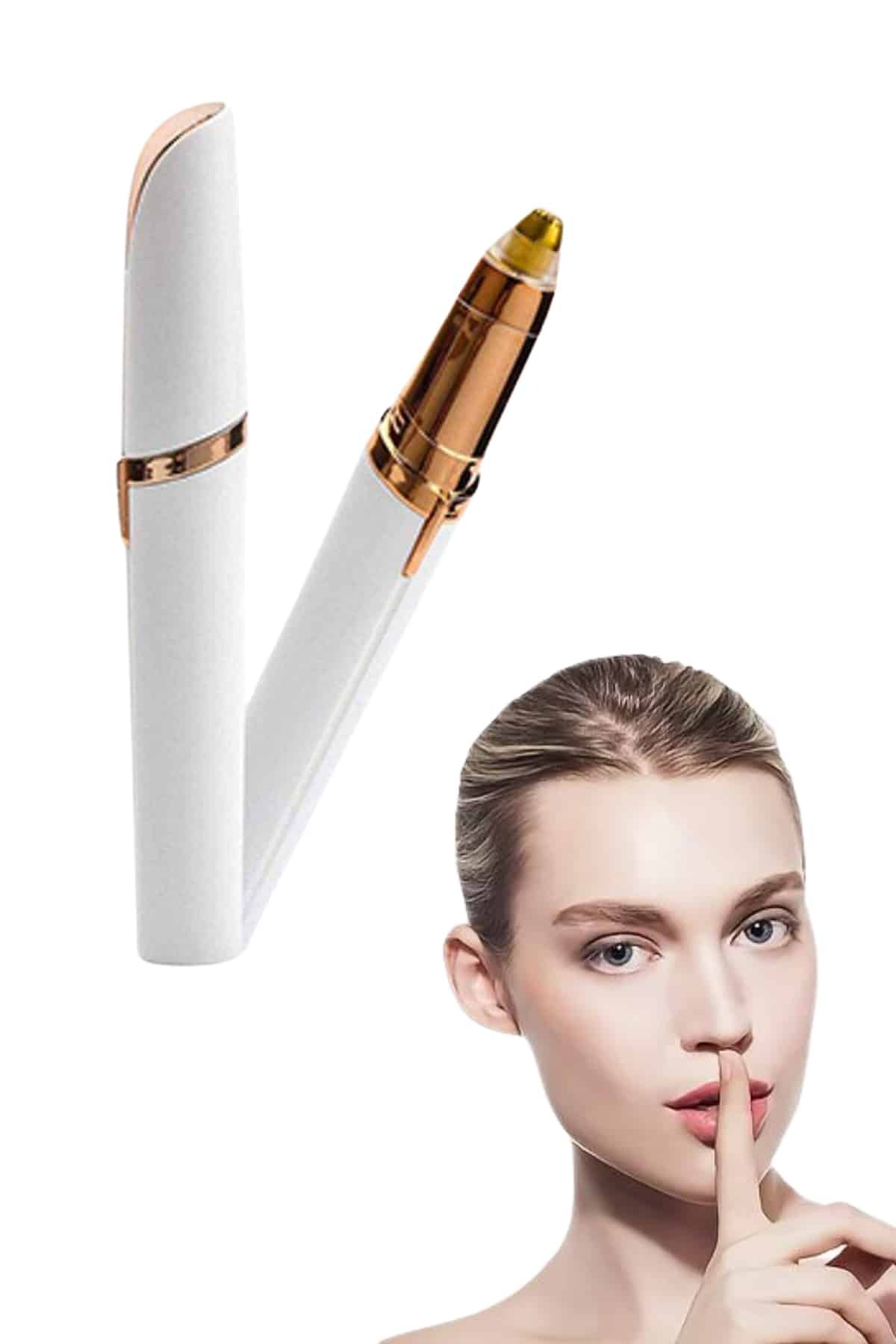 Teknorot Kaş Bıyık Tüy Epilasyon Aleti Pilli Yüz Kaş Epilatör Kıl Tüy Alma