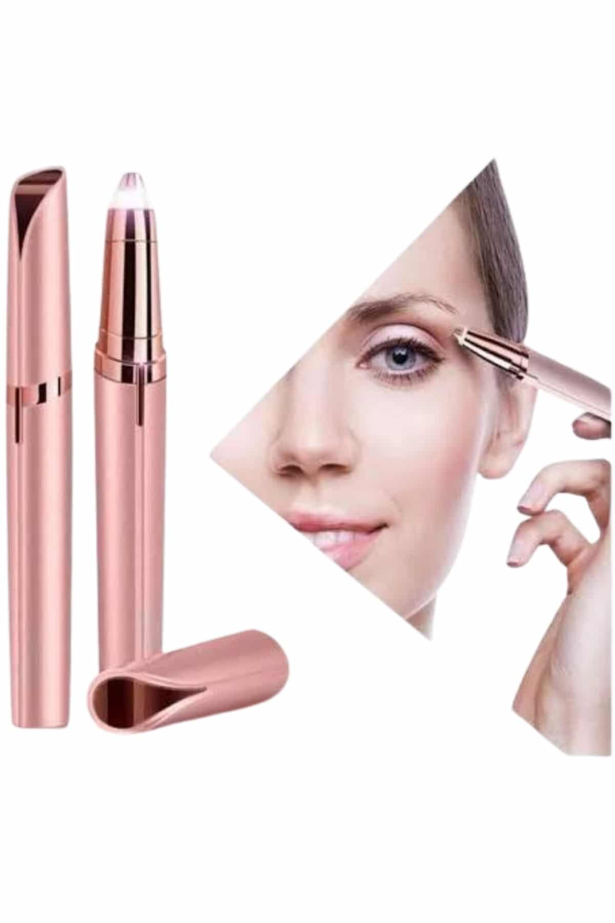 Teknorot Kaş Bıyık Tüy Epilasyon Aleti Pilli Yüz Kaş Epilatör Kıl Tüy Alma