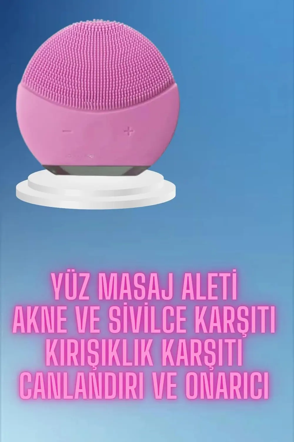 Kaş Bıyık Ve Yüz Epilasyon Aleti Ve Titreşimli Yüz Temizleme Masa