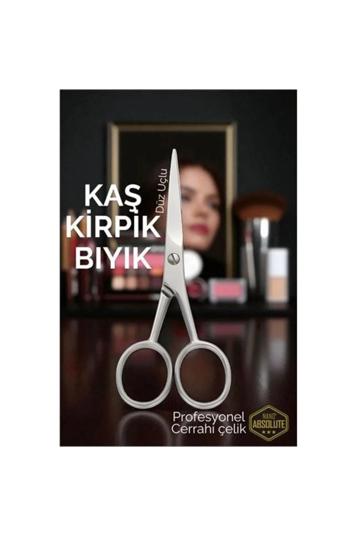 Kaş Kirpik Makası - Bıyık Makası