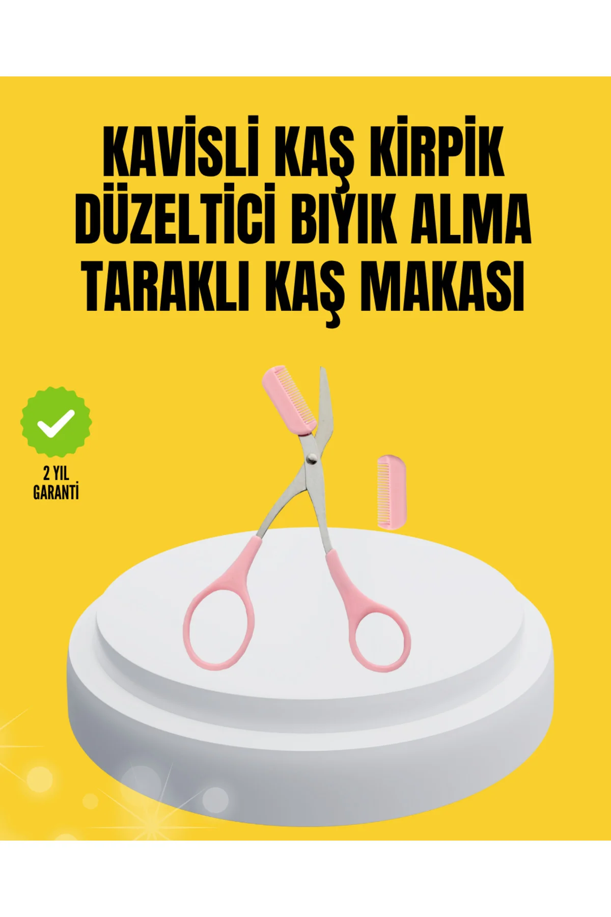 Kaş, Kirpik ve Tırnak Çevresi Temizliği İçin Çok Fonksiyonlu Maka