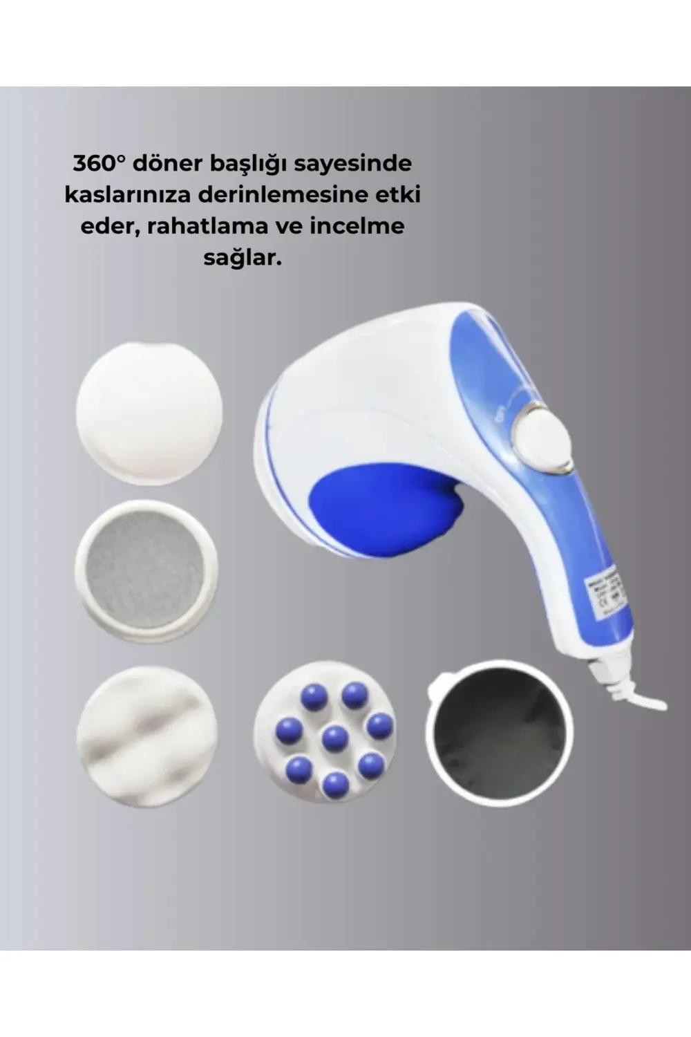 Kas Rahatlatıcı ve Yağ Yakma Masaj Makinesi – Hız Ayarlı