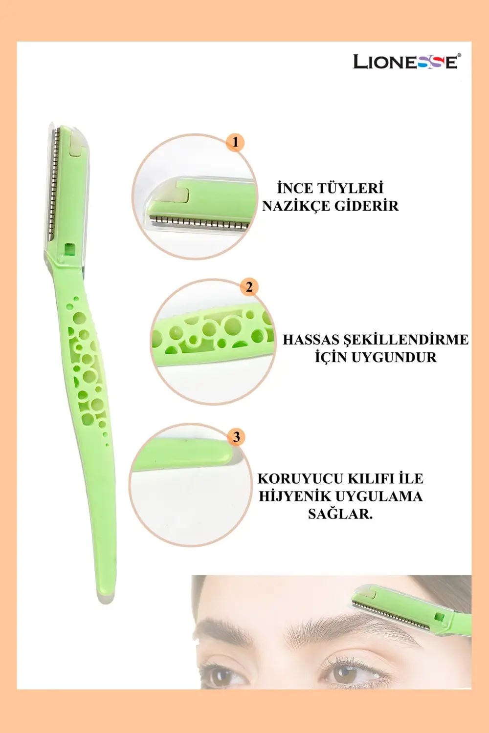 Kaş Usturası 4215 - Koruyucu Kılıf , Ergonomik Sap