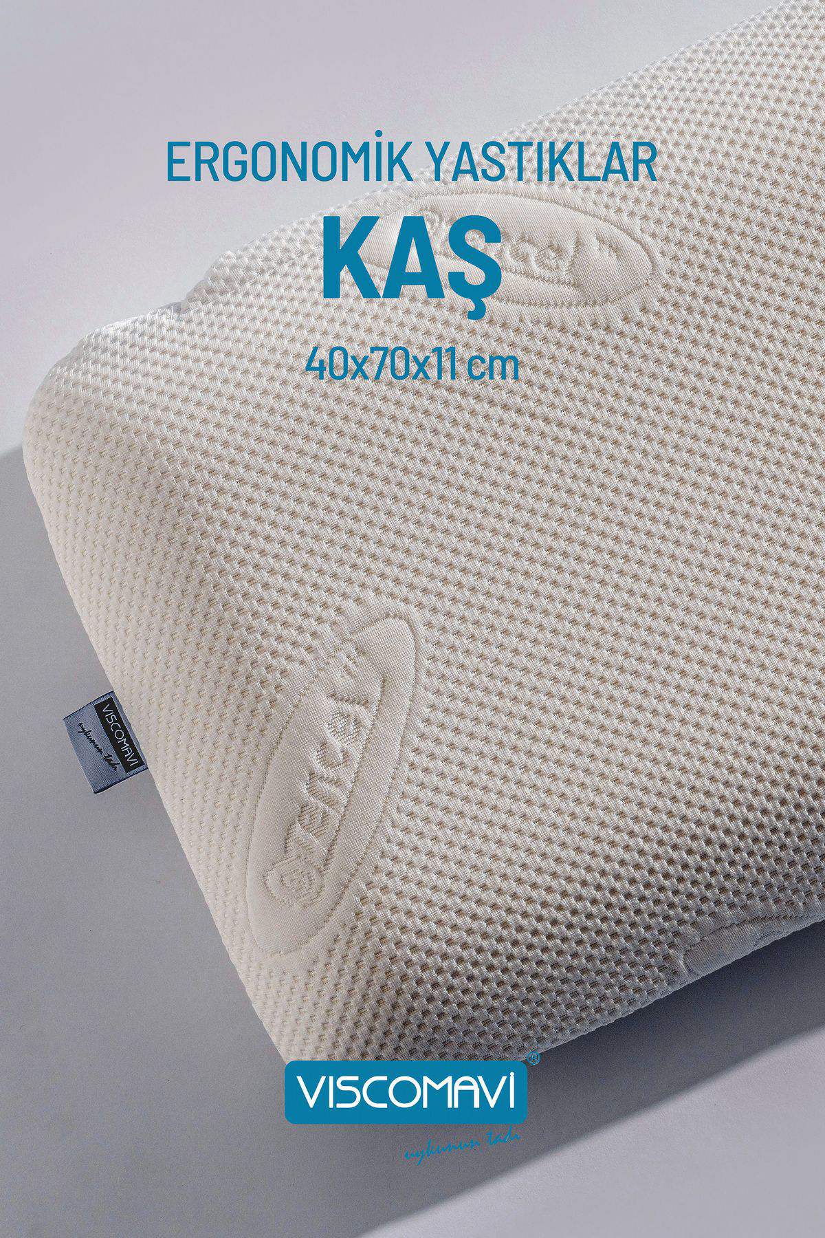 Viscomavi Kaş Uzun Klasik Visco Yastık