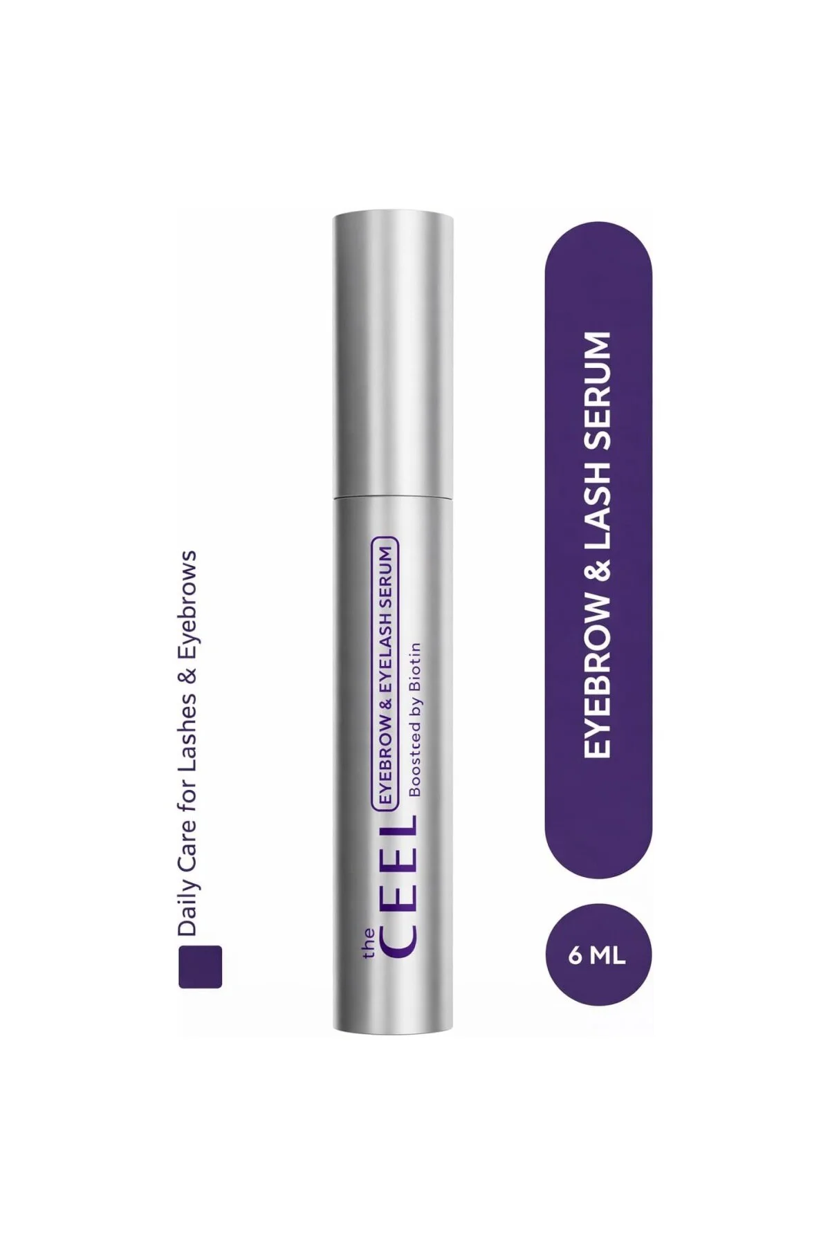 Kaş ve Kirpik Bakım Serumu 6 ml - Peptit Kompleks, Arginine, Hint