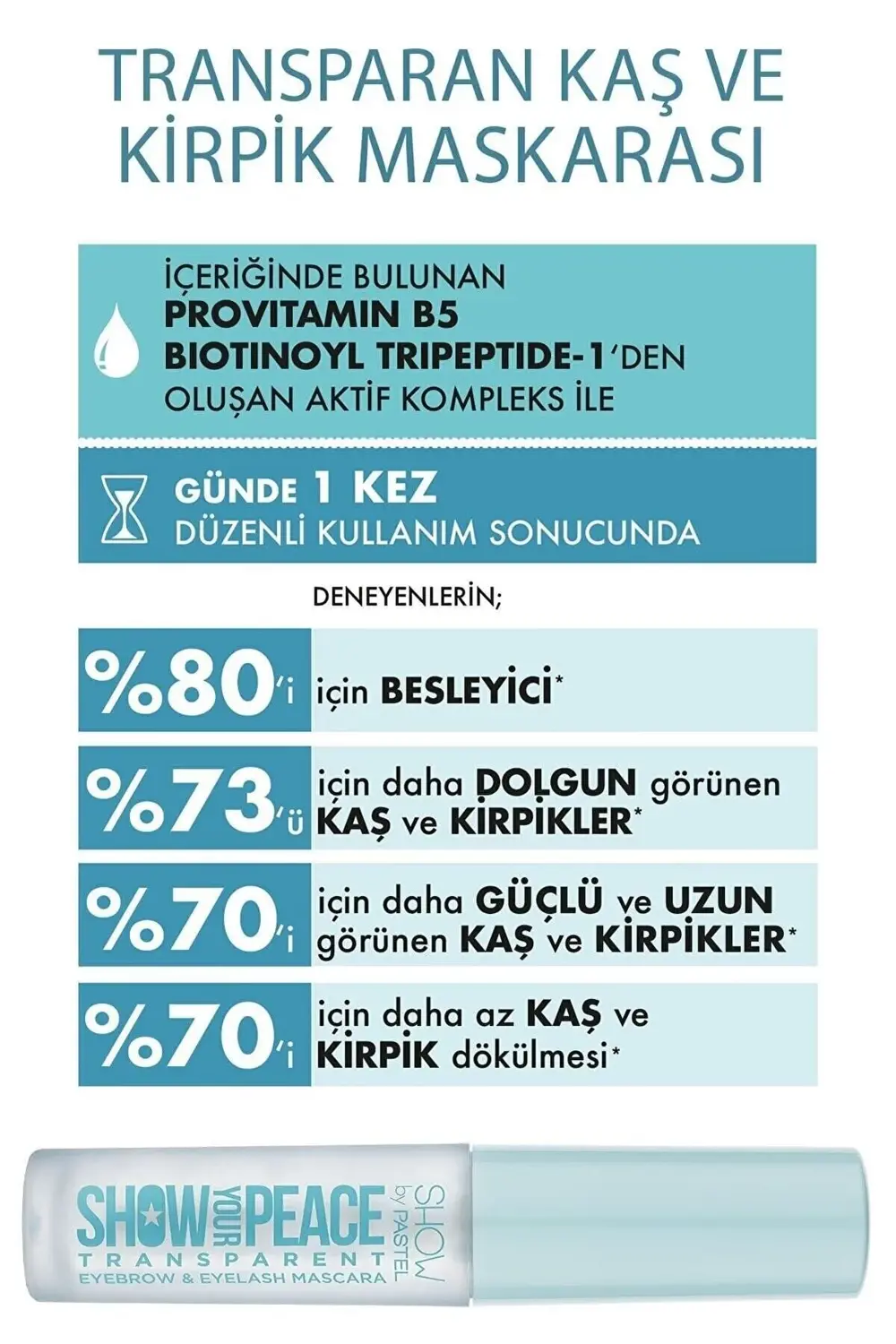 Kaş Ve Kirpik Jeli Transparent Kaş Ve Kirpik Maskarası