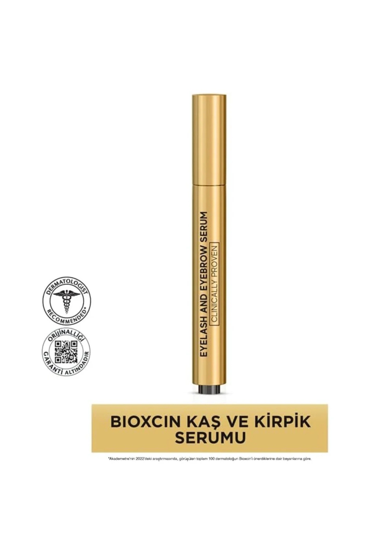 Kaş ve Kirpik Serumu – BioComplex B11, Hyaluronik Asit, Hint Yağı