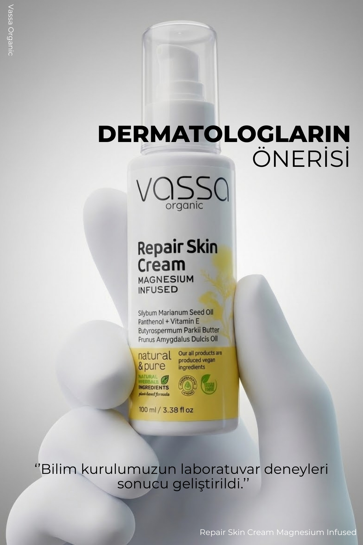 Kas ve Vücut Ağrıları İçin Rahatlatıcı, Morluk Karşıtı Bakım Kremi – Magnezyum Kremi 100 ml