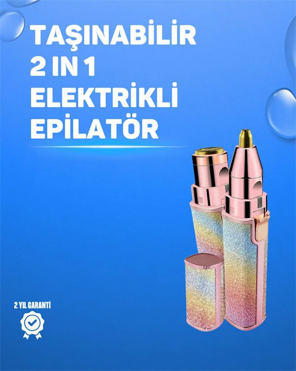 Kaş ve Yüz Epilation Aleti – Kolay Kullanımlı Portatif Shaver USB