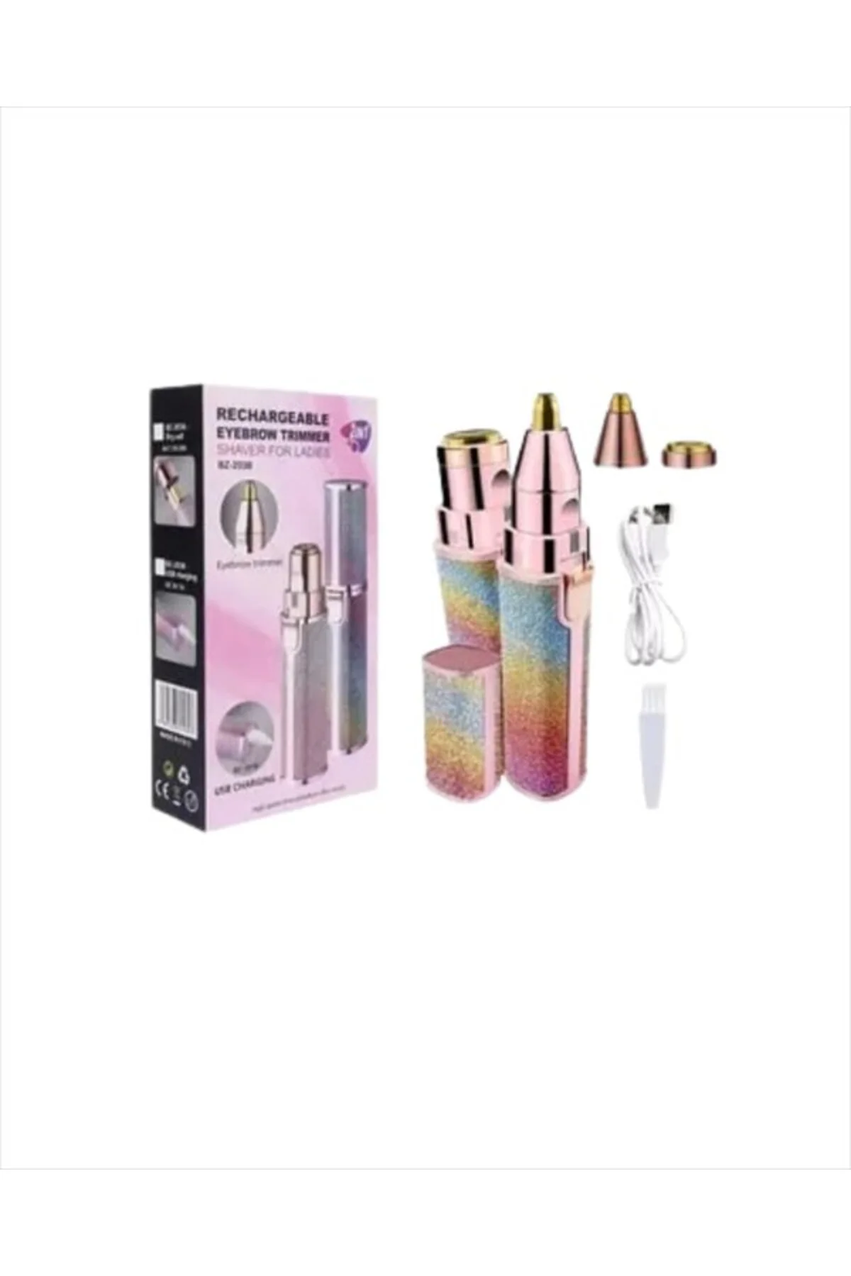Kaş ve Yüz Epilation Aleti – Kolay Kullanımlı, Portatif Shaver USB Şarjlı