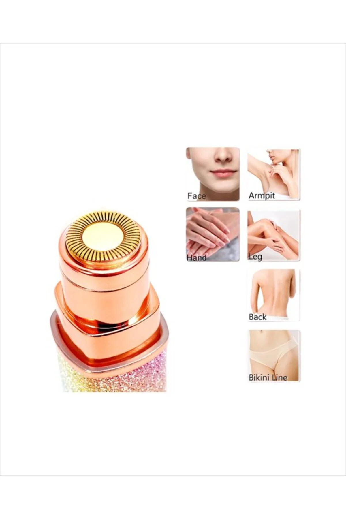 Kaş ve Yüz Epilation Aleti – Kolay Kullanımlı, Portatif Shaver USB Şarjlı
