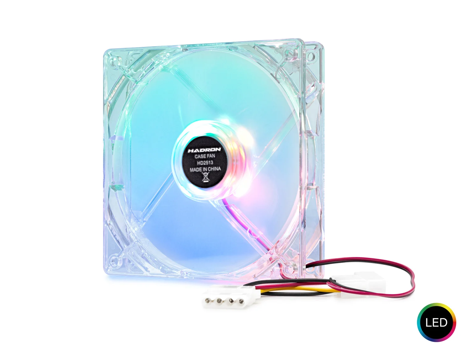 Kasa Fanı Led 120 Mm Şeffaf HDX1502