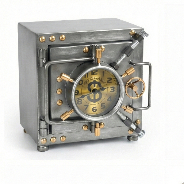 Modern Kasa Tasarımlı Masaüstü Saat ile Şık Dekorasyon