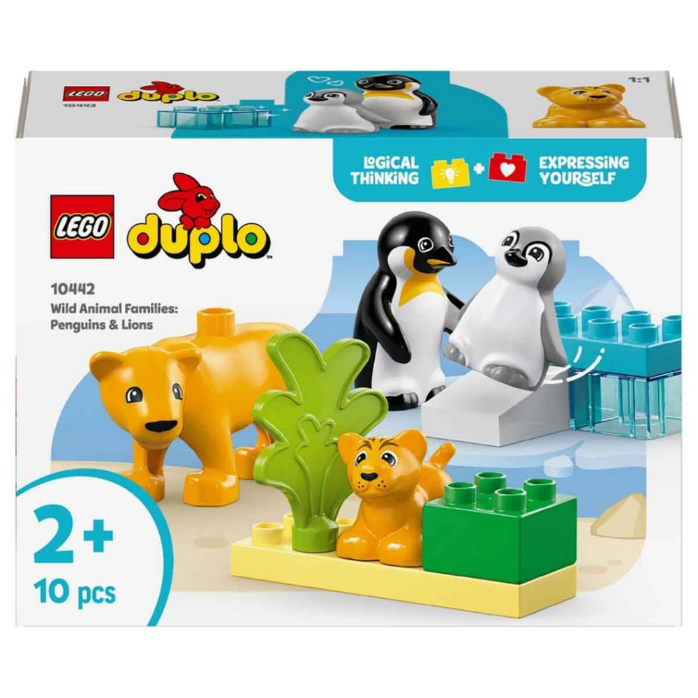 Kasabası Vahşi Hayvan Aileleri: Penguenler ve Aslanlar 10442