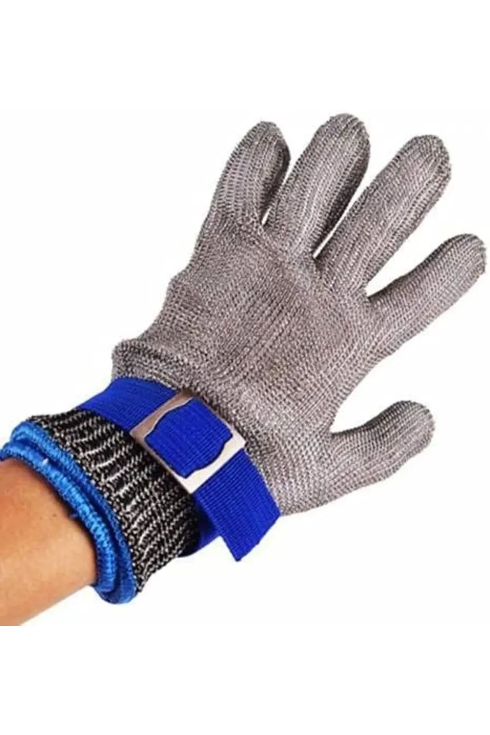 Kasap Eldiveni Kesilmez Çelik Eldiven Paslanmaz Metal Tel Hasır Ö