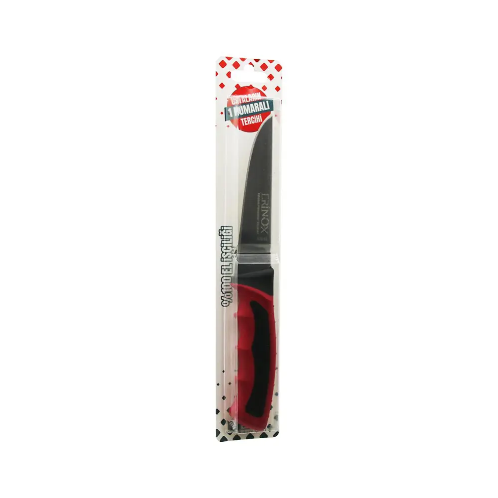 KASAP ET BIÇAK - KURBAN SOFT ÇİFT BASKI RENKLİ PLASTİK SAPLI (474