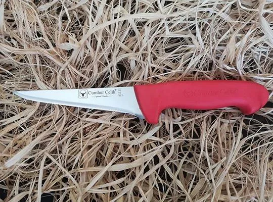 Kasap Sıyırma Bıçağı 12,5 Cm - Kaymaz Saplı Çelik Bıçak Fiyatı, Yorumları ve Özellikleri