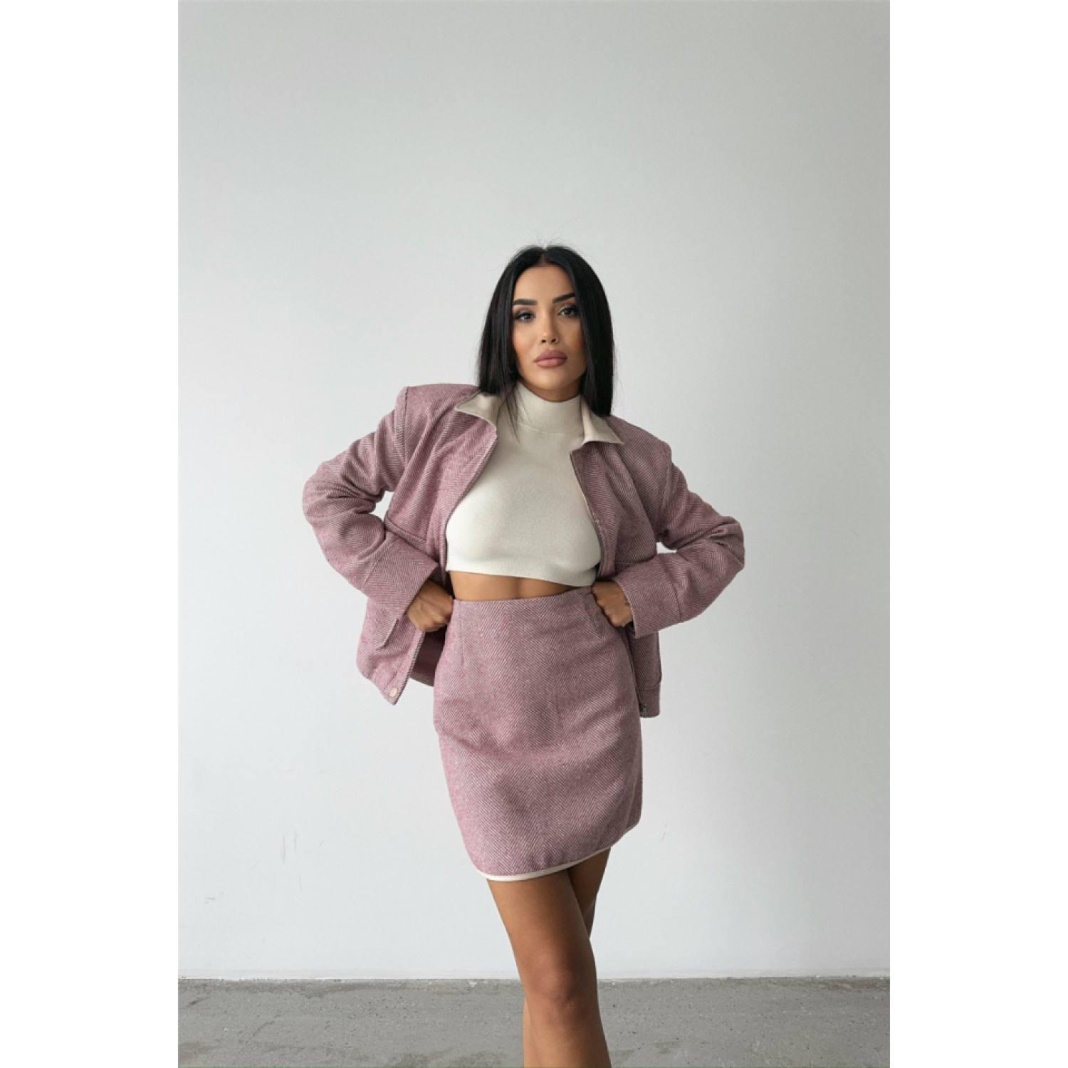 KAŞE KISA ETEK - Pembe