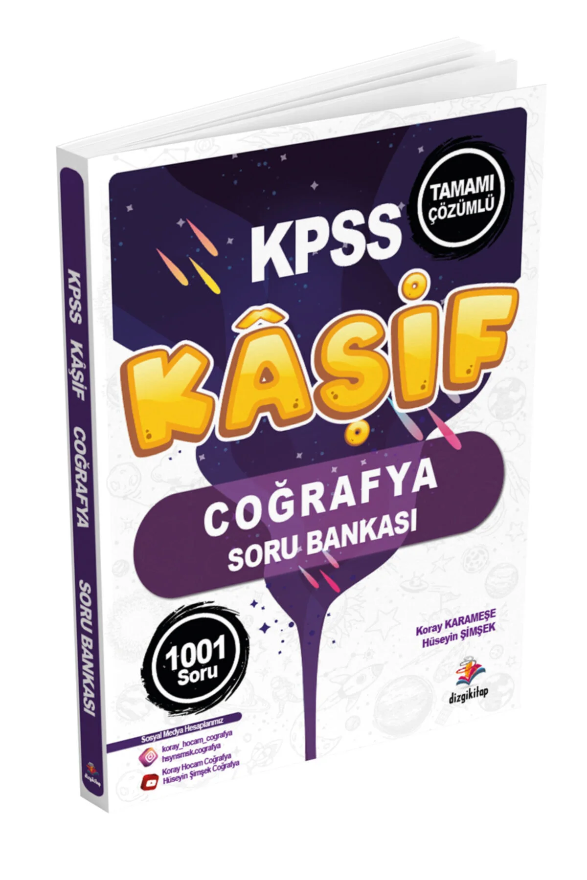 Kaşif Coğrafya 1001 Soru Tamamı Çözümlü Soru Bankası