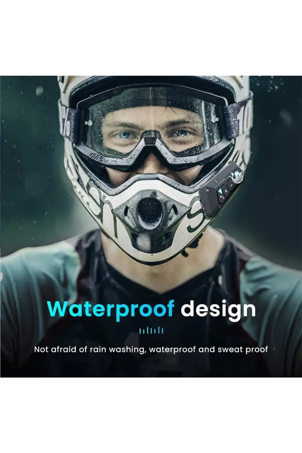 Kask Bluetooth Motosiklet Kulaklık 5.0 Motosiklet Kulaklık