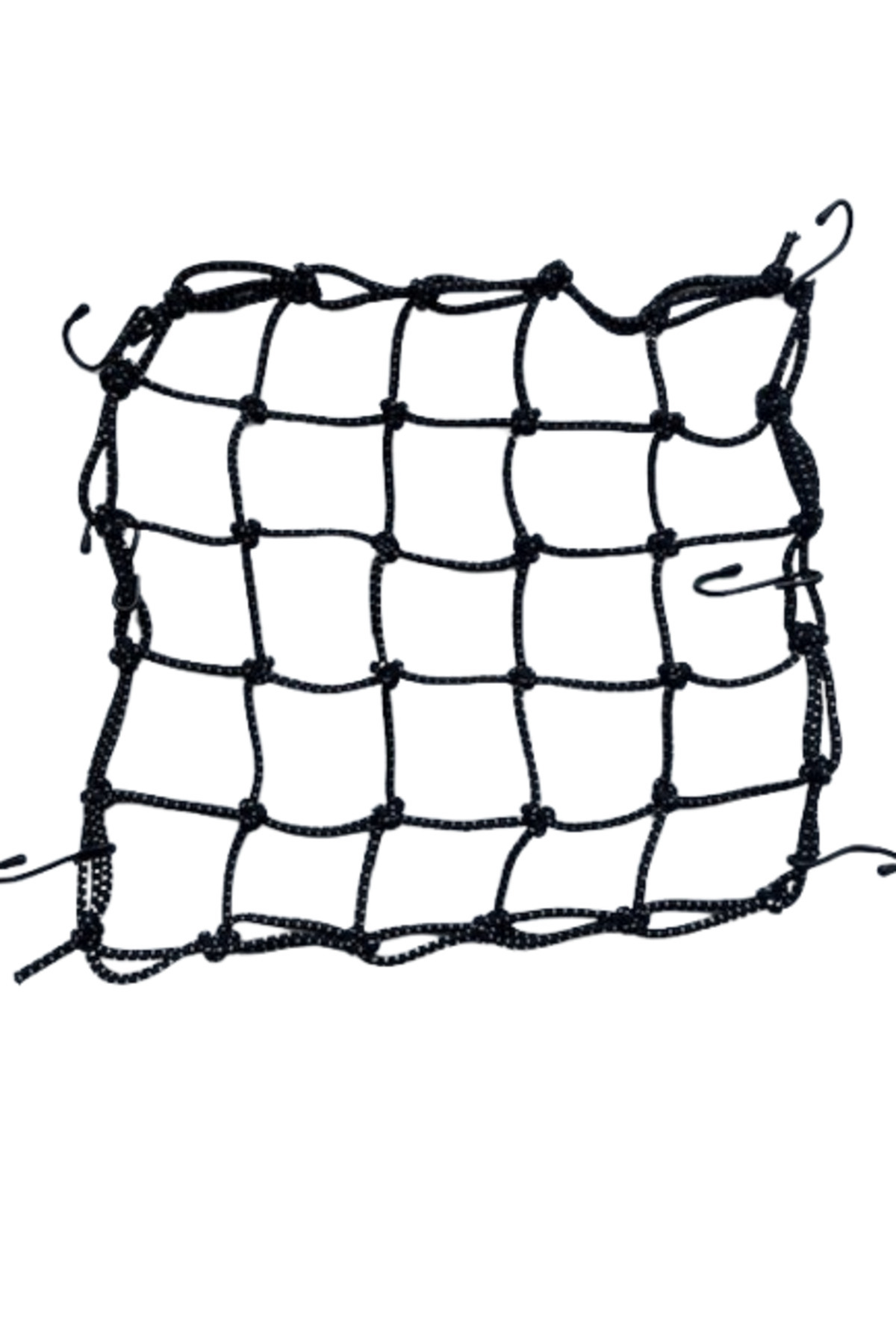 Kask Filesi Metal Kancalı Fosforlu Siyah Kalın Tip