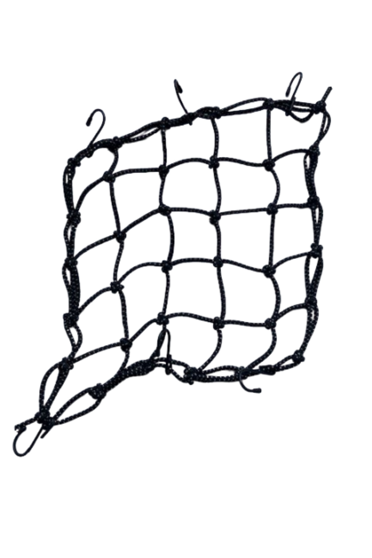 Kask Filesi Metal Kancalı Fosforlu Siyah Kalın Tip