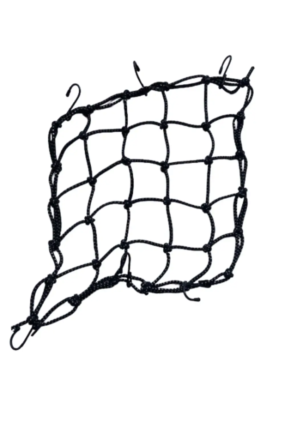 Kask Filesi Metal Kancalı Fosforlu Siyah Kalın Tip