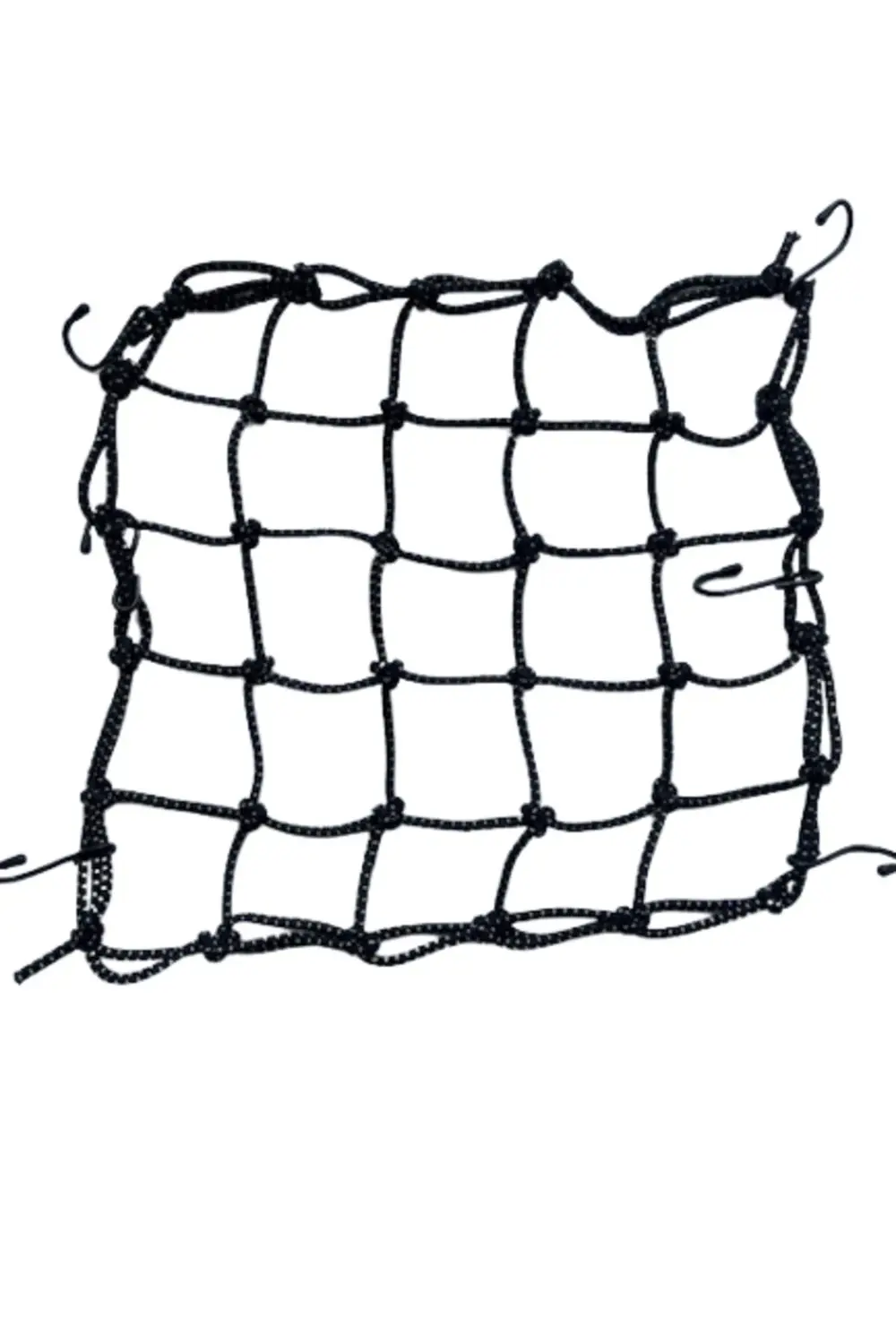 Kask Filesi Metal Kancalı Fosforlu Siyah Kalın Tip