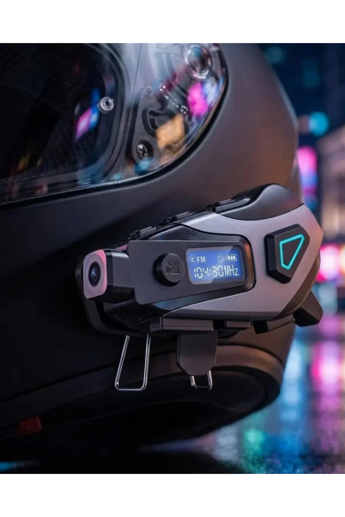 Kask İçi Bluetooth Kulaklık Kamera Özellikli Uzun Pil Ömrü ve Su Geçirmez Kask İçi Bluetooth Kulaklık Kamera Özellikli Uzun Pil Ömrü ve Su Geçirmez