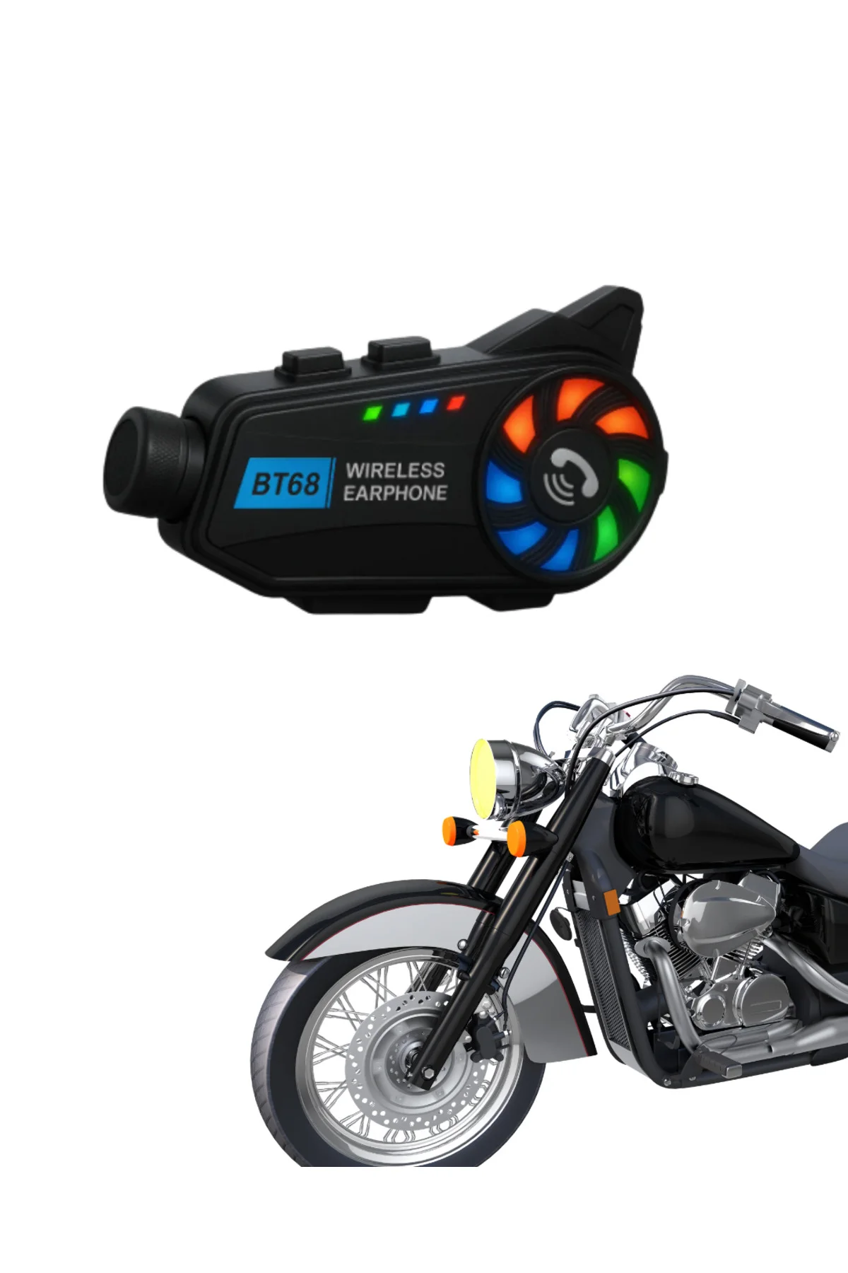 Kask Kamerası Bluetooth Bağlantılı 1080P Kayıt ve Akıllı Kontrol 