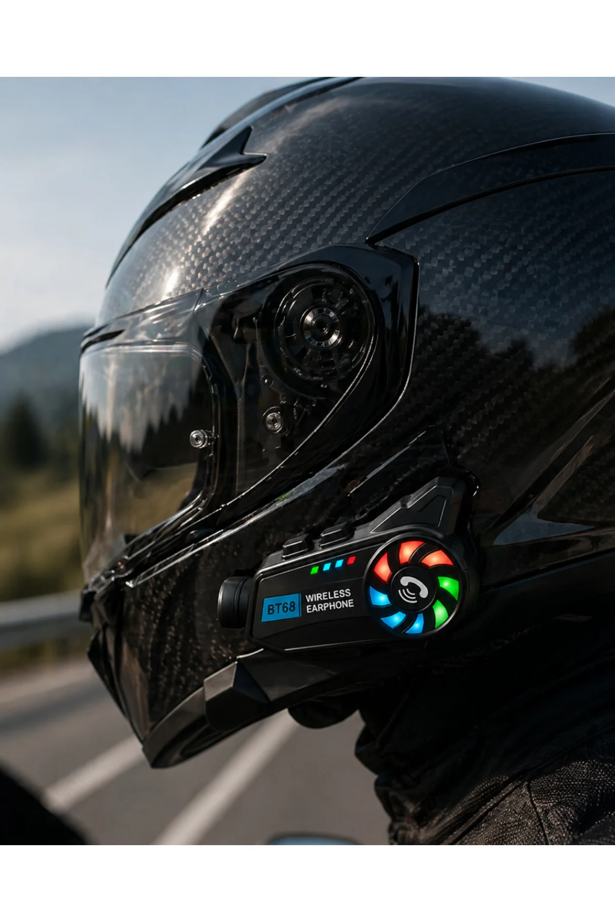 Kask Kamerası Bluetooth Bağlantılı 1080P Kayıt ve Akıllı Kontrol 
