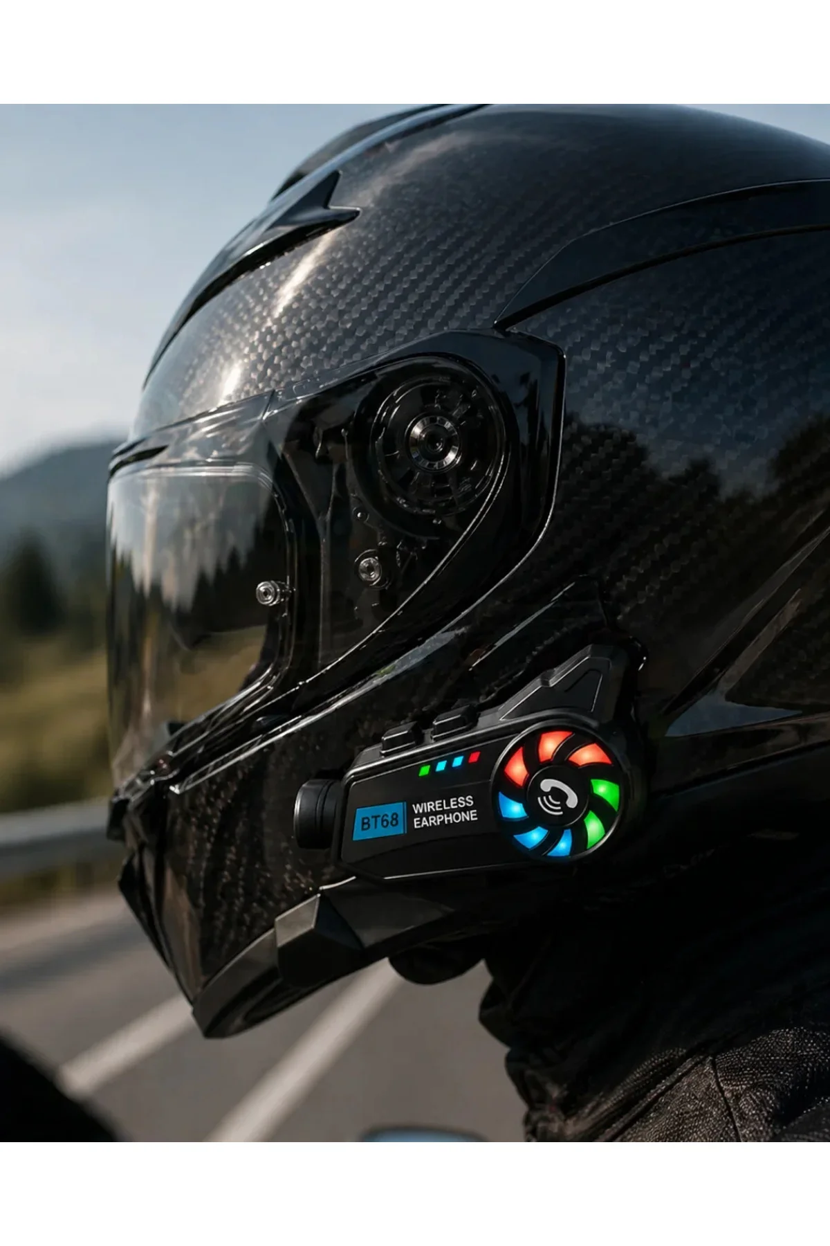 Kask Kamerası Bluetooth Bağlantılı 1080P Kayıt ve Akıllı Kontrol Siste Kask Kamerası Bluetooth Bağlantılı 1080P Kayıt ve Akıllı Kontrol Siste