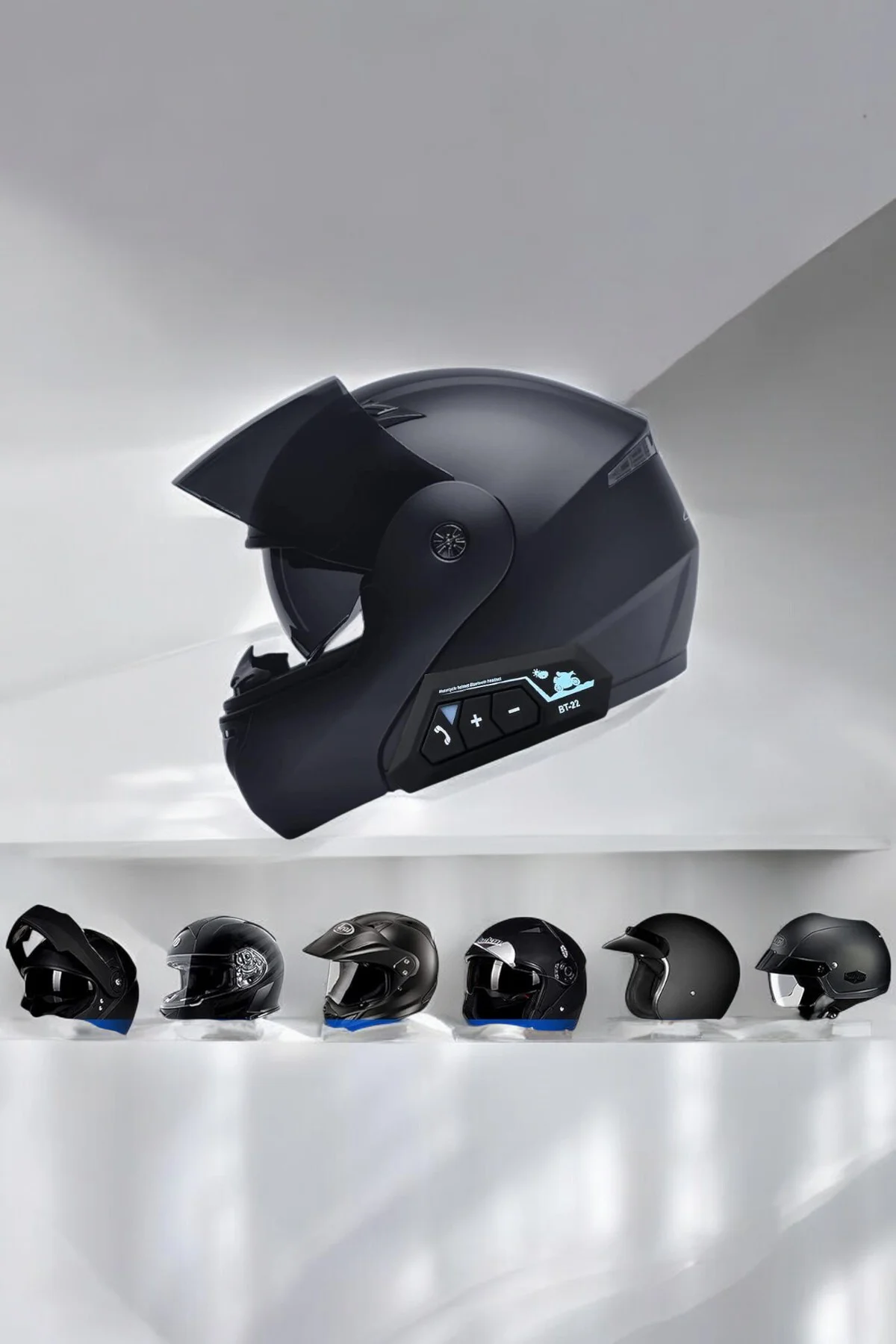 Kask Kulaklığı Motosiklet Intercom Interkom Dinleme Konuşma Özell
