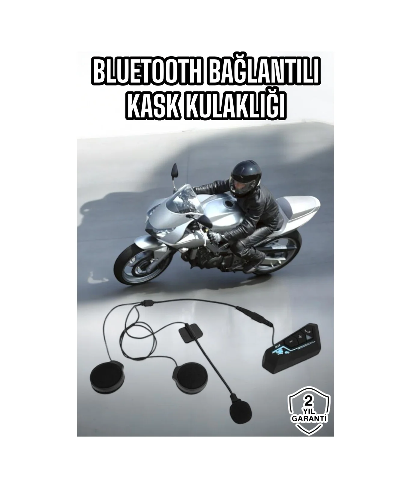 Kask Kulaklığı Motosiklet Intercom Interkom Dinleme Konuşma Özell