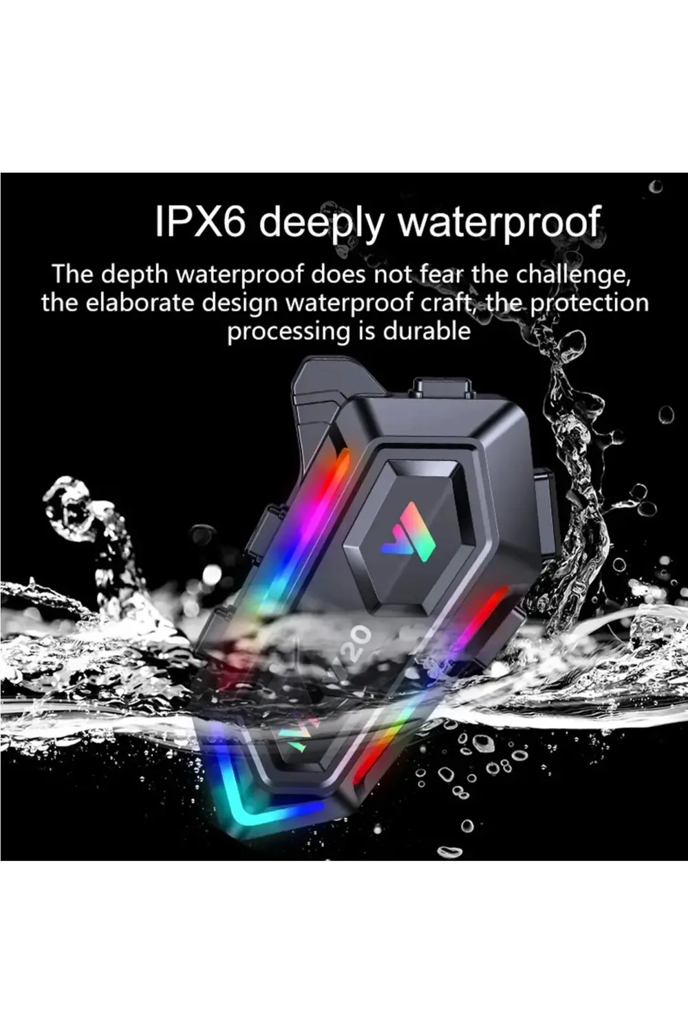 Kask Kulaklık Bluetooth Kulaklık Y-20P Bluetooth Motosiklet Kulak