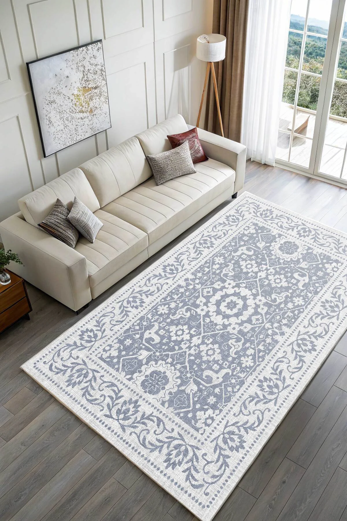 Kaşmir doku yumuşak kaymaz pamuk taban oturma odası salon mutfak koridor çocuk açık mavi halı kilim Kaşmir doku yumuşak kaymaz pamuk taban oturma odası salon mutfak koridor çocuk açık mavi halı kilim