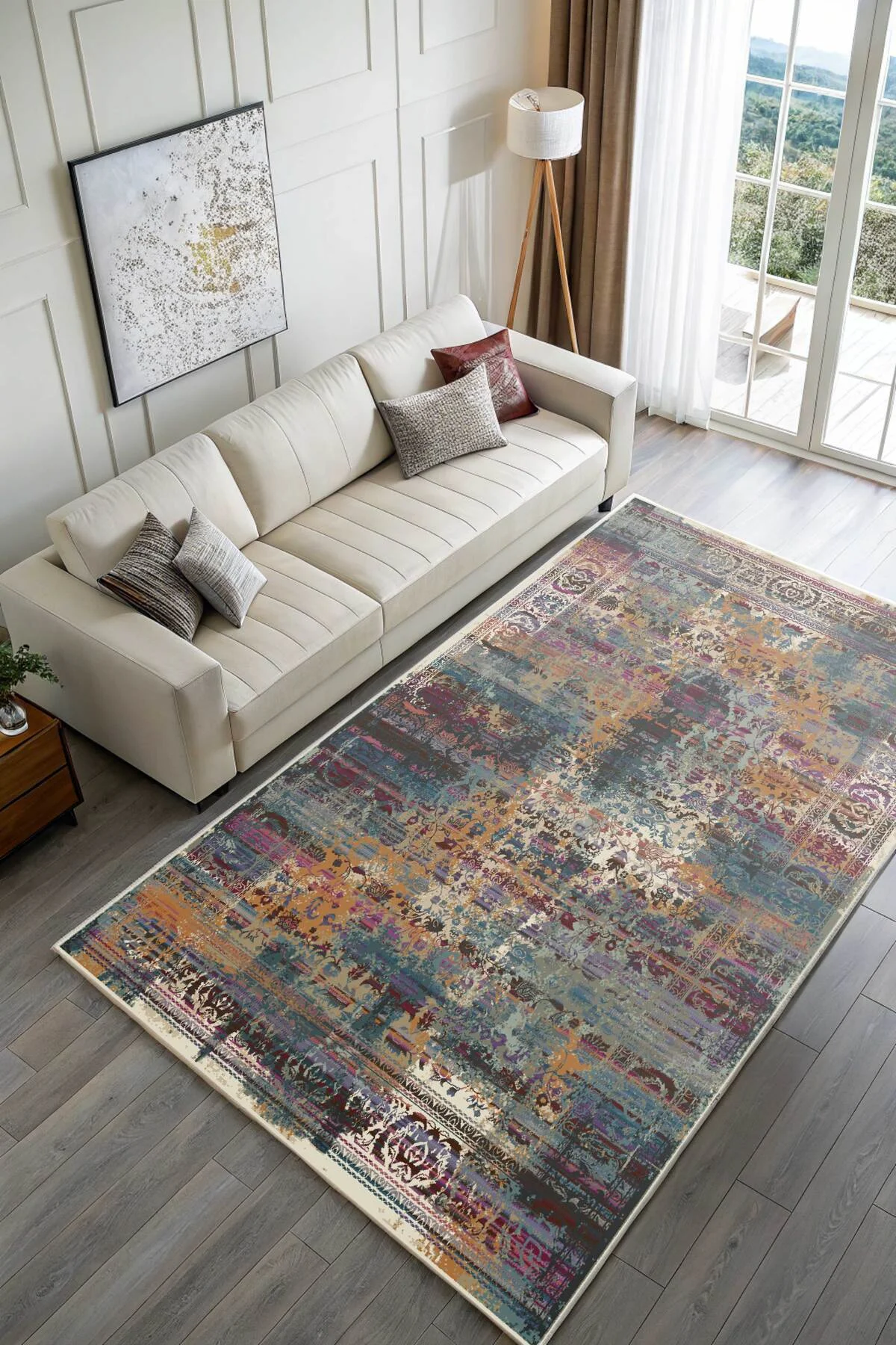 Kaşmir doku yumuşak kaymaz pamuk taban oturma odası salon mutfak koridor çocuk odası mor halı kilim Kaşmir doku yumuşak kaymaz pamuk taban oturma odası salon mutfak koridor çocuk odası mor halı kilim