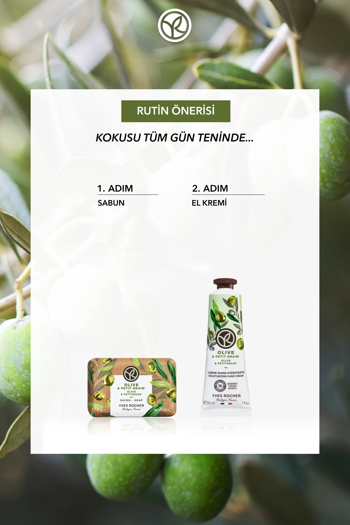 Katı Sabun - Ferahlatıcı Zeytin Turunç -SLS,SLES İçermez,Vegan-80